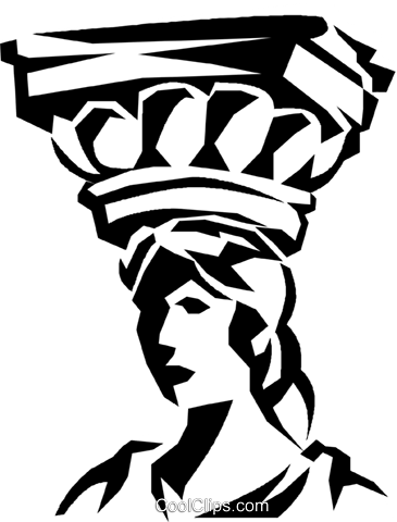 Roman Column Forum Of Augustus, Italy Royalty Free (365x480), Png Download