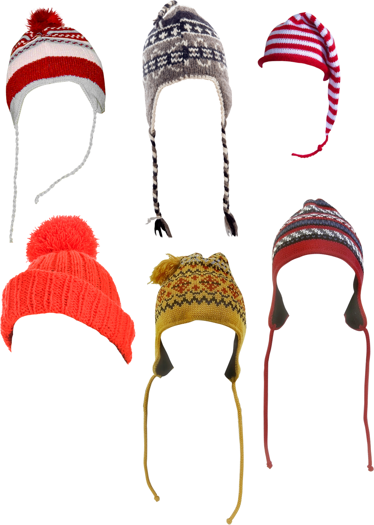 Img] Gorro De Navidad Gorro Navideño Transparent Png - Knit Cap (1340x1835), Png Download