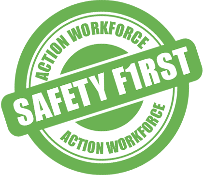 Safety First Actionworkforce Safetyfirst - Block Party (422x361), Png Download