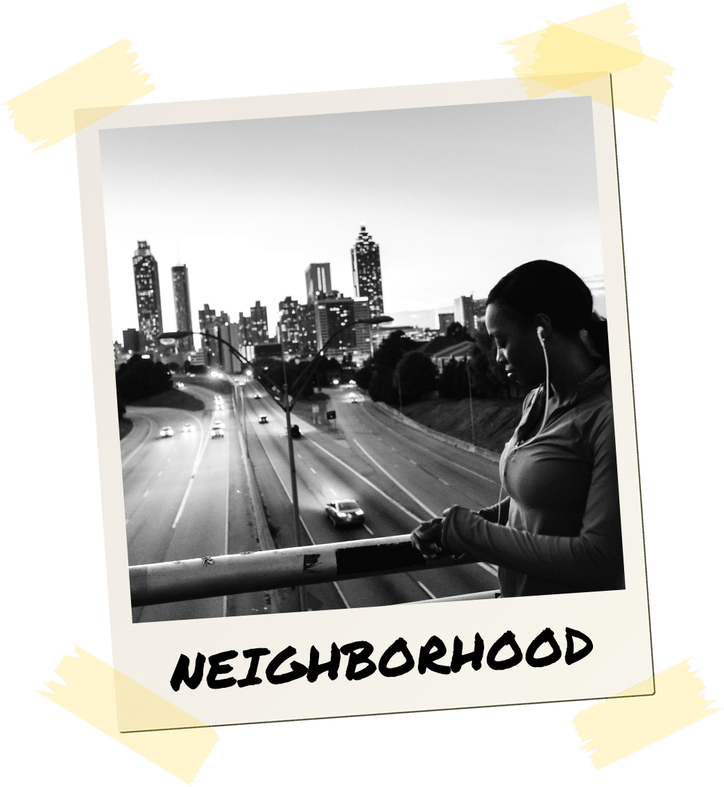 View The Neighborhood Near Alta Dairies In Atlanta, - Atlanta (1170x1240), Png Download