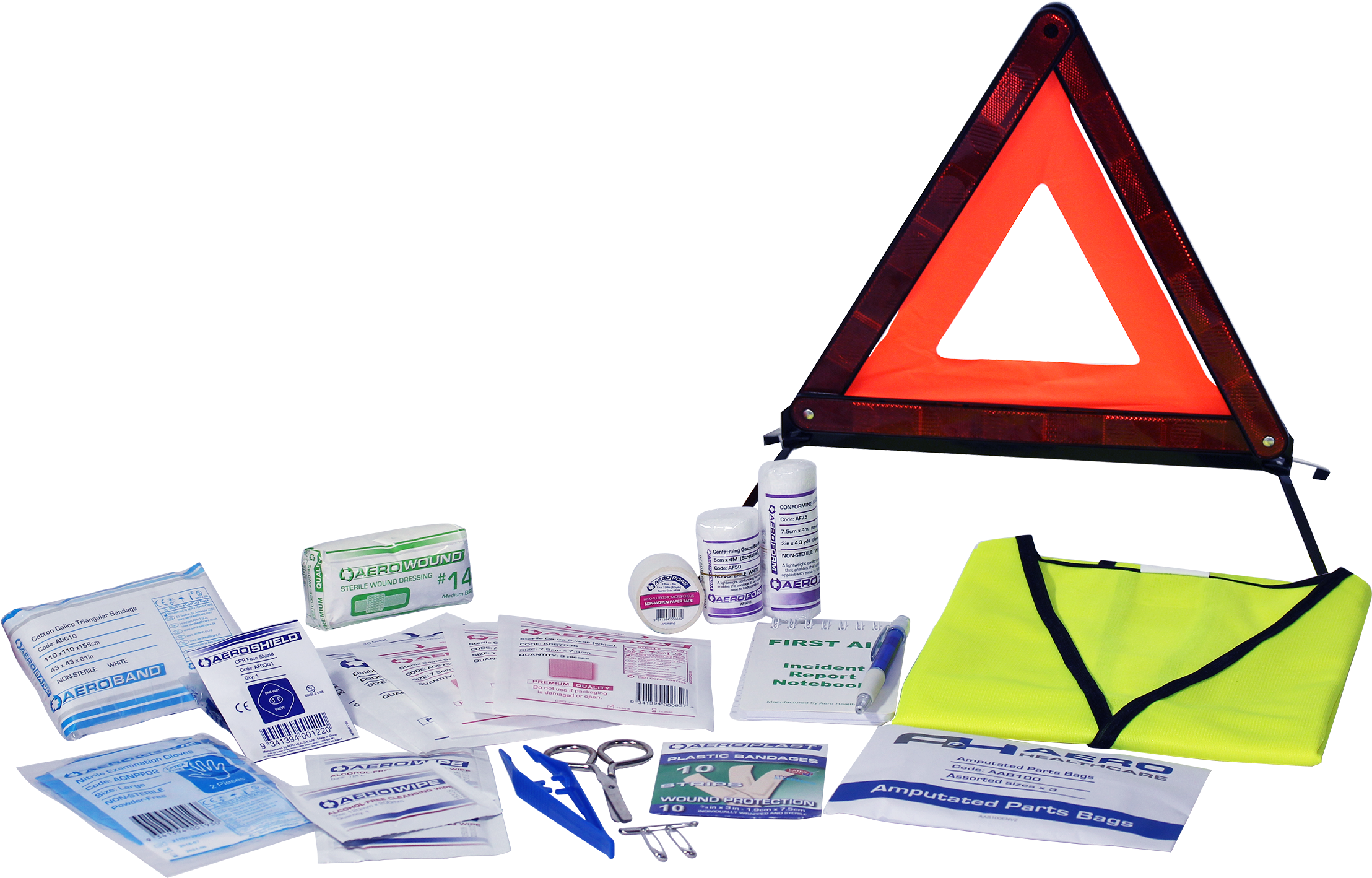 The Voyager 2 Road Safety First Aid Kit - First Aid Kit (2416x1790), Png Download