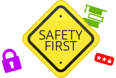 Five Safety Tips For Journalists When Interviewing - Stay Safe Online Transparent (493x331), Png Download