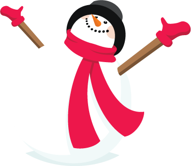 Holiday-party - Winter Holidays Png (375x326), Png Download
