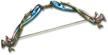 Tyros Bow - Granblue Fantasy Bow (462x400), Png Download