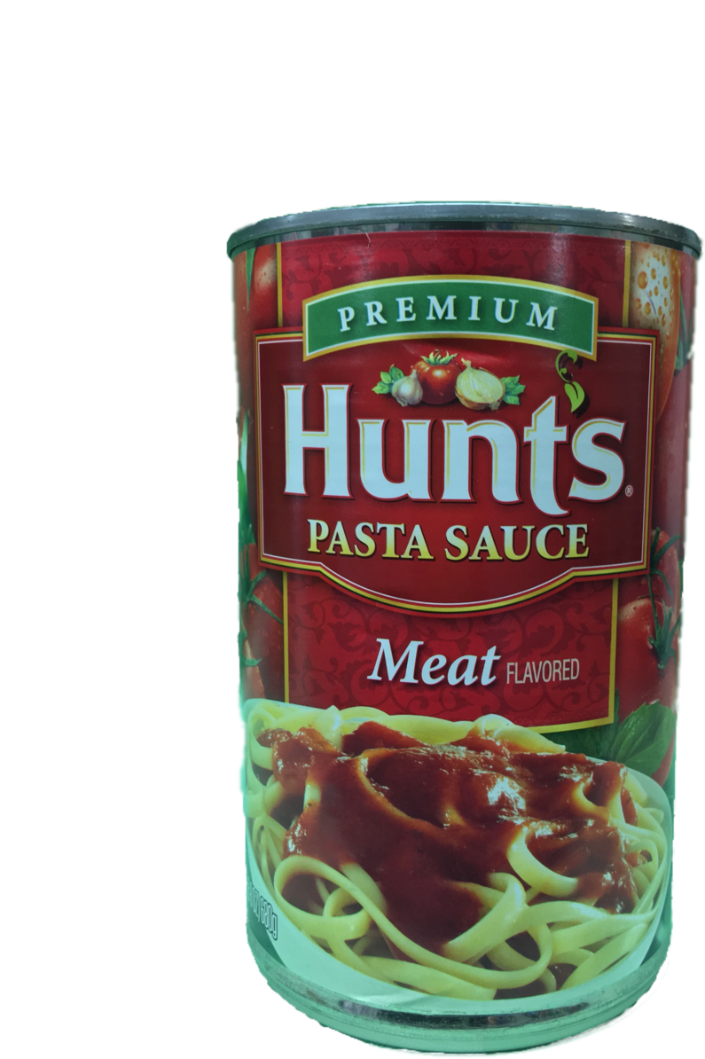 Hunts Meat Flavored Pasta Sauce 24 Oz (1000x1333), Png Download