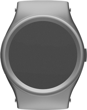Blacksilver - Smartwatch (318x386), Png Download