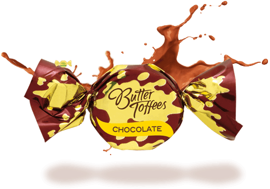 Butter Toffees Chocolate - Butter Toffees (599x389), Png Download