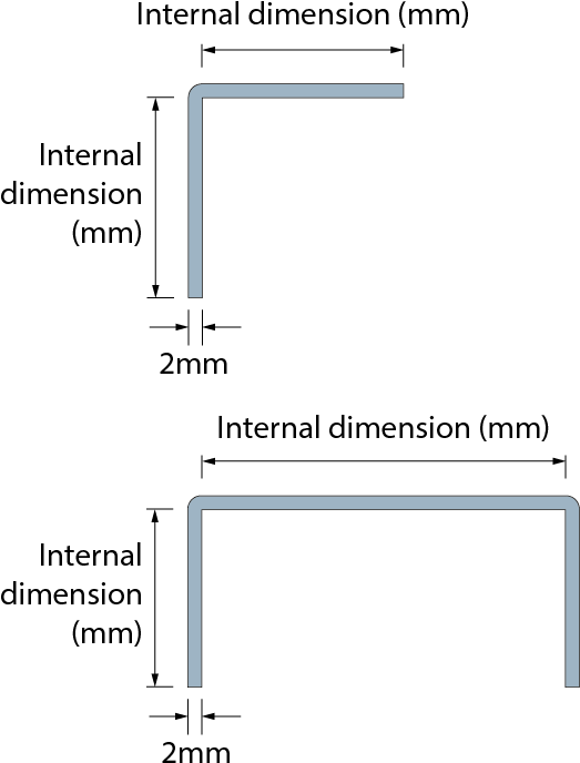 The Thickness Of Acrovyn Sheet Should Be Taken Into - Diagram (523x732), Png Download