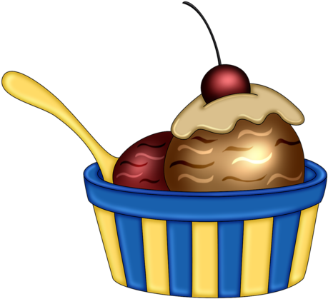 Balas, - ถ้วย ไอ ติ ม การ์ตูน (500x456), Png Download