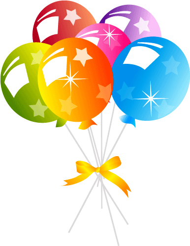 Baloes De Aniversario Png Party Balloons Clipart Full Size Png Download Seekpng