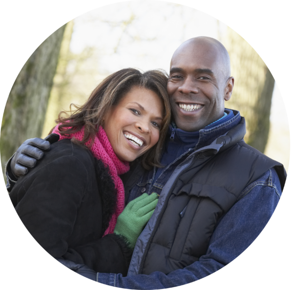 Our Supporting Social Worker Is Always Available To - Happy Black Couples Png (600x594), Png Download