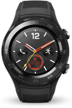 Huawei Launches Australia's First 4g Sim Enabled Smart - Huawei Smart Watch 2 4g Leo-dlxx - Carbon Black (276x439), Png Download