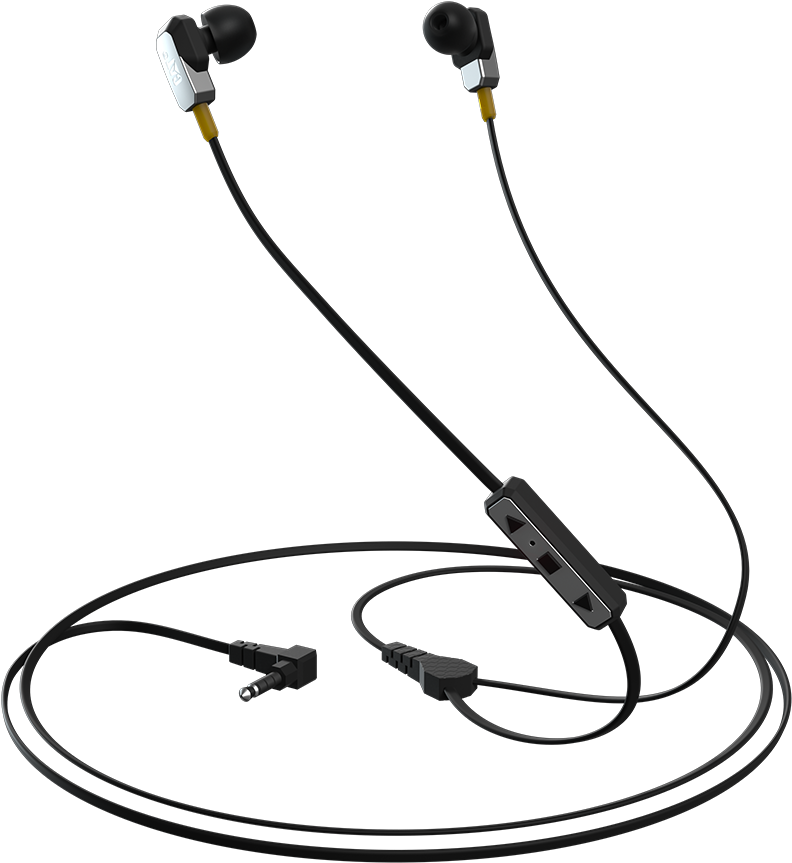 Active Urban™ Rugged Earphones - Headphones (885x968), Png Download