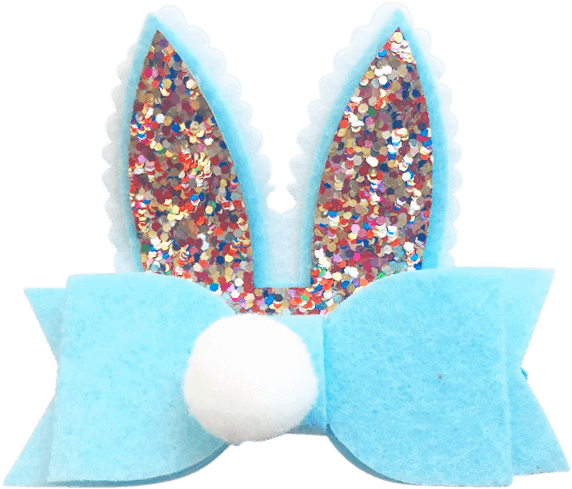 Easter Bunny Ears - Butterfly (679x679), Png Download