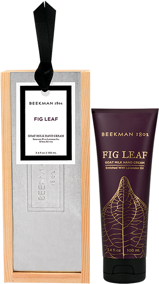 Fig Leaf Hand Cream - Fresh Air 3.4 Oz. Goat Milk Hand Cream By Beekman 1802 (600x600), Png Download