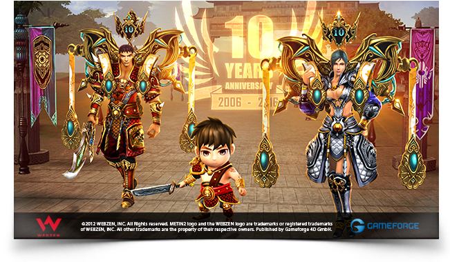 Evento Del 10º Aniversario - Metin 2 Game (650x389), Png Download