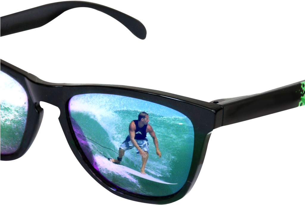 Sunglasses With Surfer Reflection Png Image - Sunglasses Png For Picsart (1024x768), Png Download