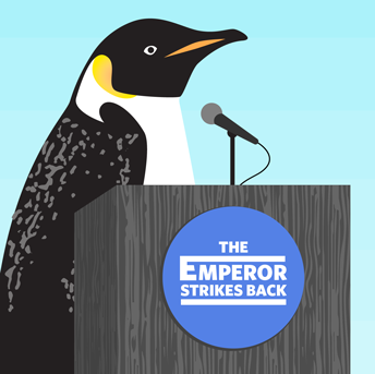 Article April 21, - Vote For Penguin (344x343), Png Download