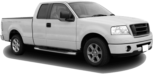 The First Name In Great Car Deals - White Police Trucks (500x250), Png Download