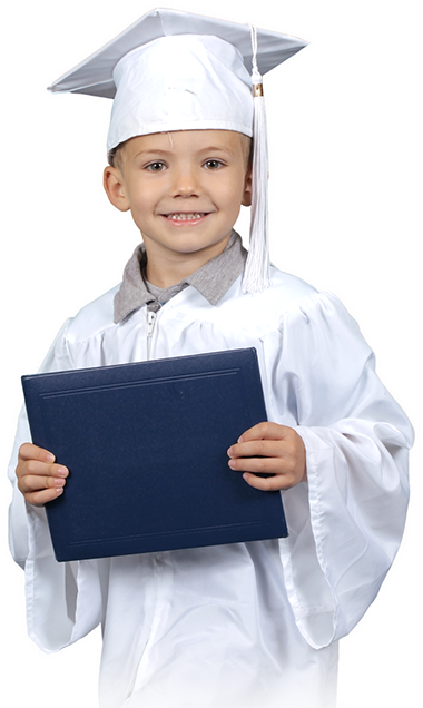 These Class Portraits Display All The Graduates Together, - Graduation Kid Png (380x636), Png Download