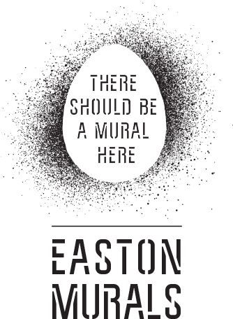 Easton Murals - Mural (345x465), Png Download