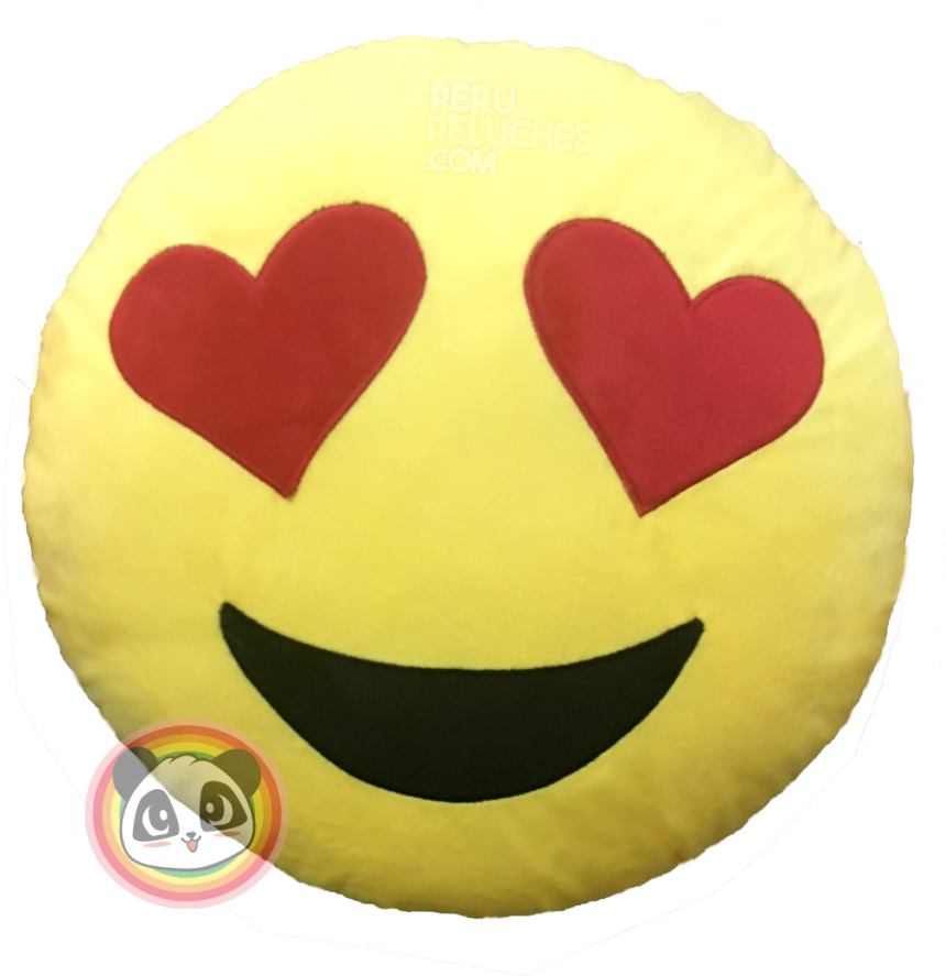 Peluche Emoji Enamorado - Carita Feliz Emoji (1024x1024), Png Download