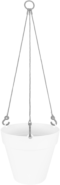 Home > Collection > Loft Urban Hanging Basket - Elho Loft Urban Hanging Traffic Lights 20 Cm Anthracite (750x750), Png Download