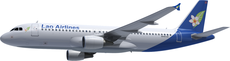 ラオス国営航空 - Lao Airlines (907x242), Png Download