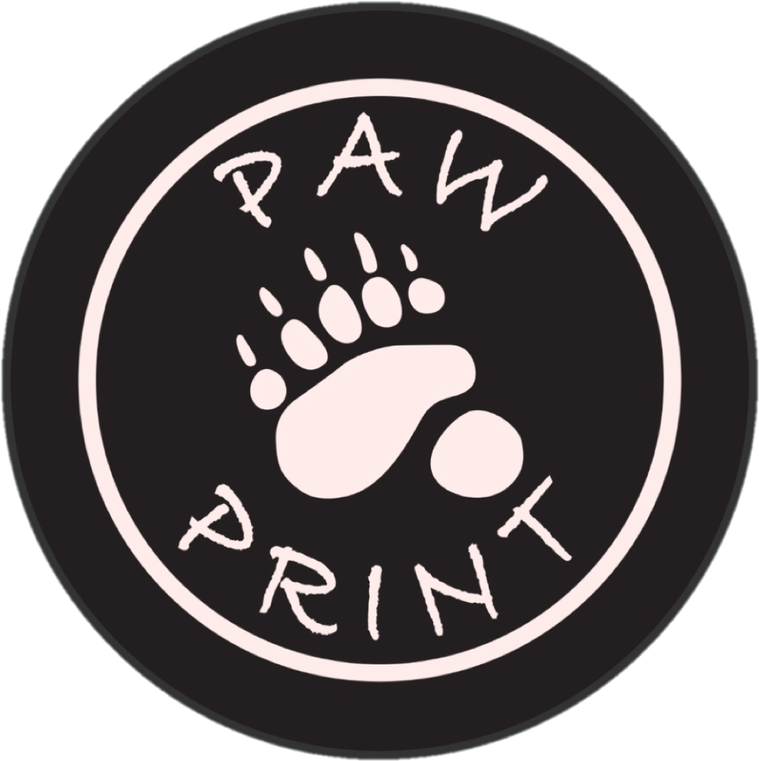 Paw Print Paw Print - Hat (1122x1125), Png Download