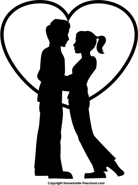Romantic Couple Clipart Png - 32 Years Ago I Married My Best Friend (466x627), Png Download