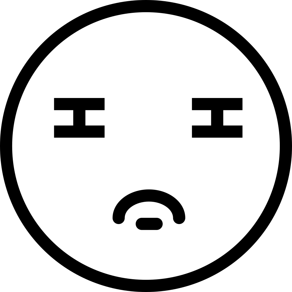 Boring Comments - Emoticon (980x980), Png Download