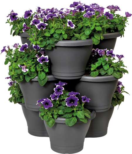 Home > Collection > Corsica Vertical Garden - Elho Pot (750x750), Png Download
