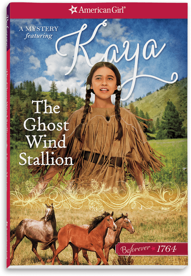 Dlf64 The Ghost Wind Stallion - Kaya American Girl Mystery (1000x1000), Png Download