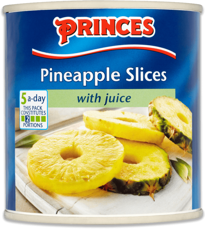 Princes Pineapple Slices In Juice 432g (904x904), Png Download