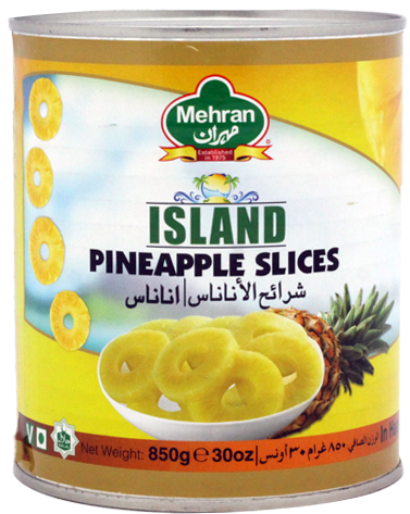 Mehran Pineapple Slice Tin 850g - Mehran Spice Chicken Tikka Masala (550x684), Png Download