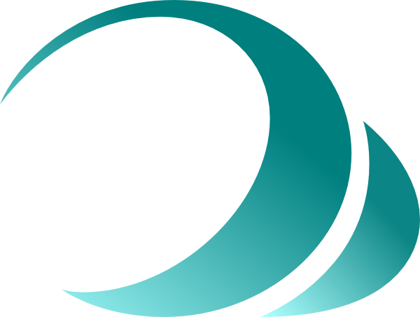 Gradient Wave Hi - Clip Art Waves Circles (600x453), Png Download