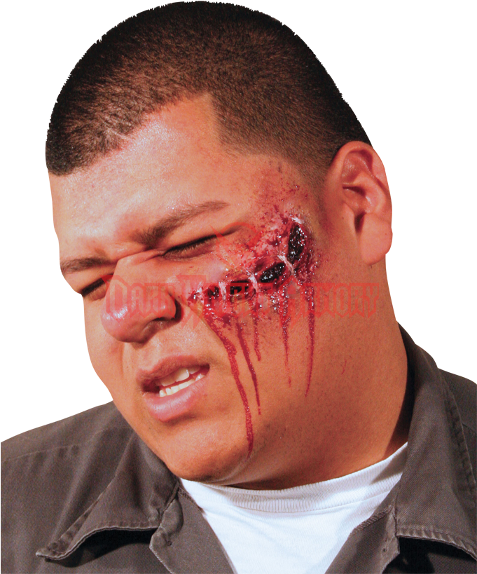 Stapled Gash Wound Prosthetic - Cinema Secrets Wo322 - Gotta Bandaid (850x850), Png Download