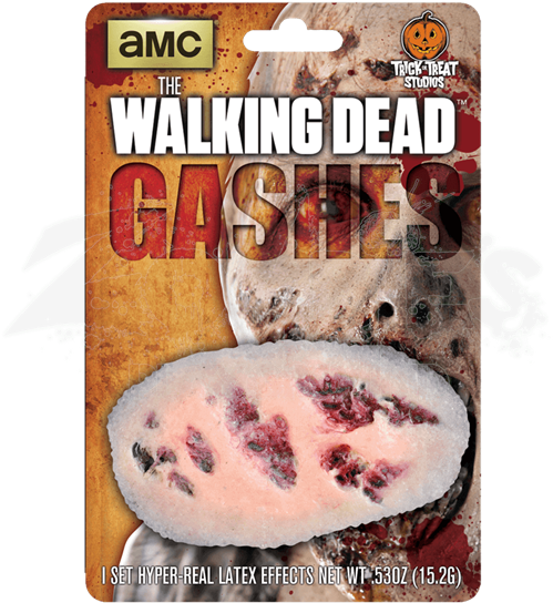 Walker Gash Appliance - Walking Dead Zombie Wounds Application - Makeup (550x550), Png Download