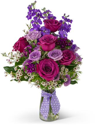 Always A Queen Flower Arrangement - A Better Bloom Edmond Flower Shop (368x460), Png Download