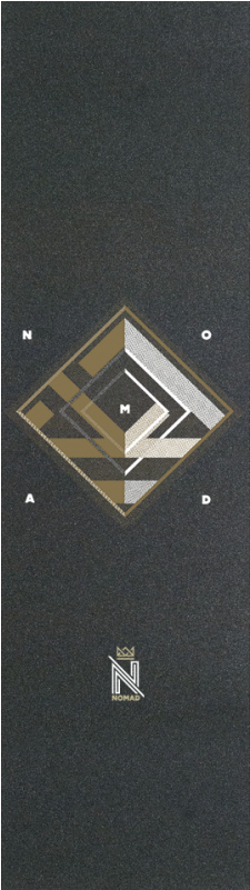 Nomad Skateboards Resilio Squared Griptape Sheet - Nomad Lija Nomad: Resilio Squared (800x800), Png Download
