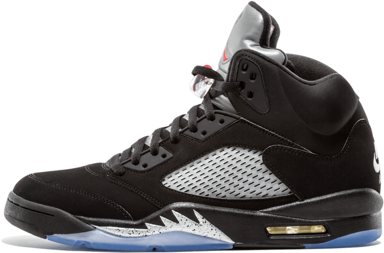 Air Jordan 5 Retro Og "metallic" - Nike Air Jordan 5 Retro Og (1000x600), Png Download