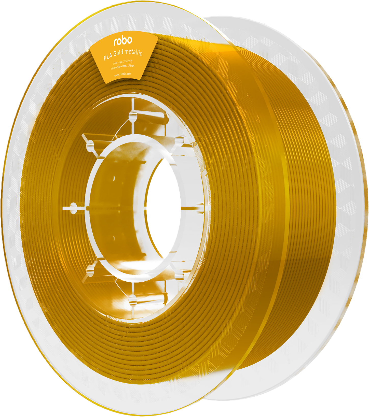 Pla Gold Metallic 500g Pla Gold Metallic 500g - Robo 3d Robo Pla Cool Mid-gray 500g (1994x1950), Png Download