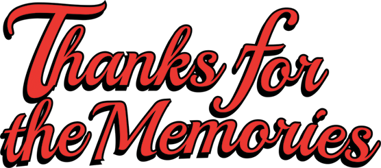 Post Navigation - Thanks For The Memories Png (556x245), Png Download