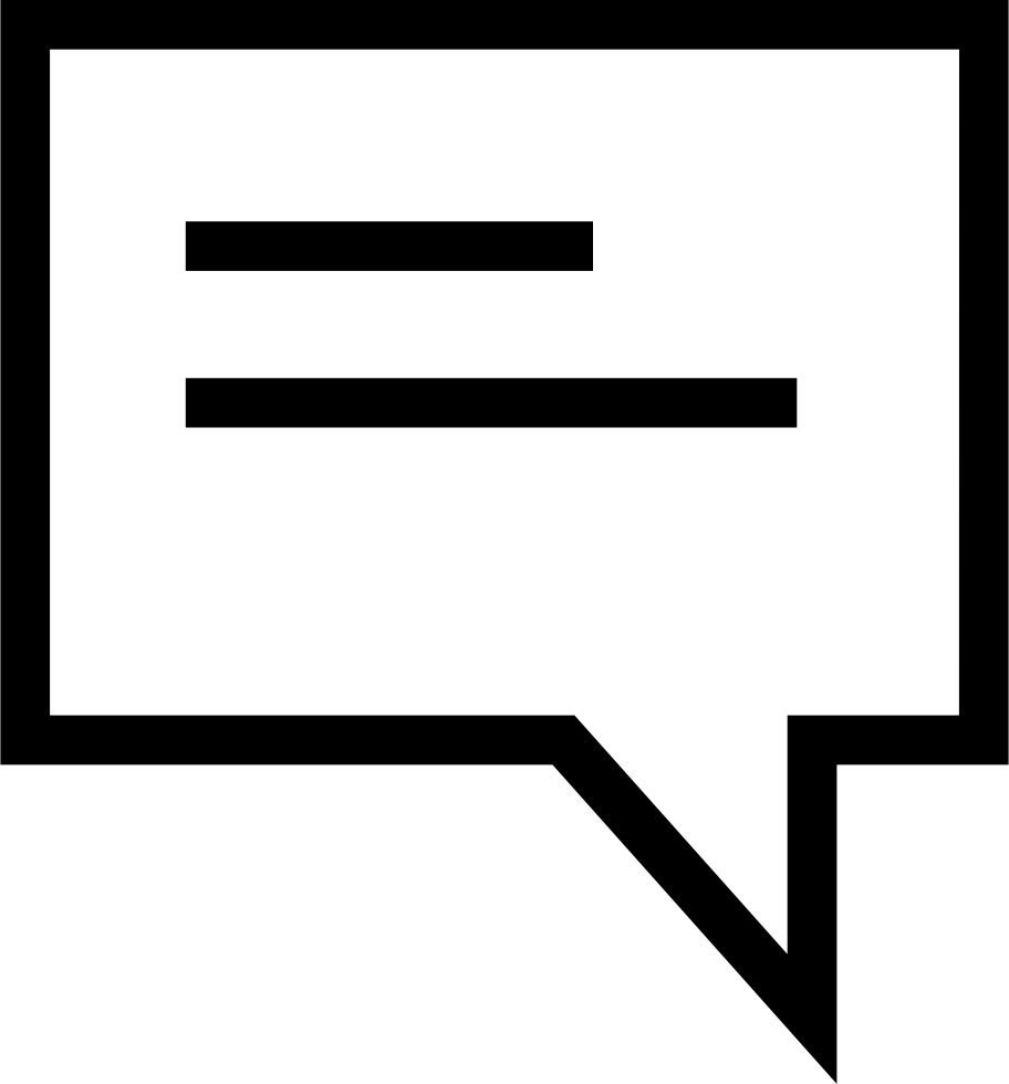 Rectangular Speech Balloon - Speech Balloon (912x980), Png Download
