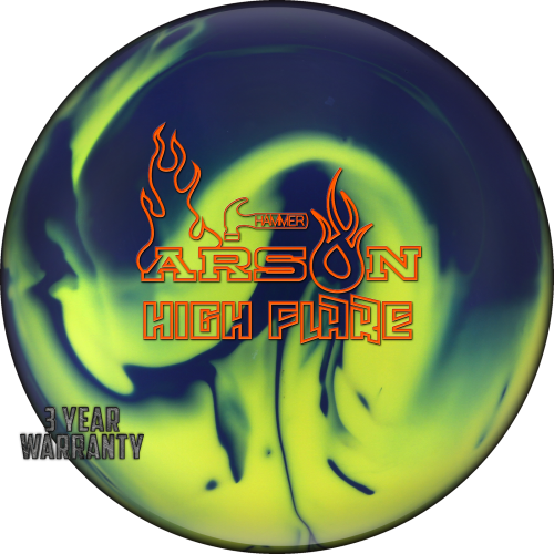 Arson High Flare Solid - Hammer Arson High Flare Bowling Ball (500x500), Png Download