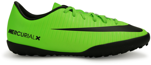 Nike Kids Mercurialx Victory Vi Turf Soccer Shoes Electric - Shoe (500x391), Png Download