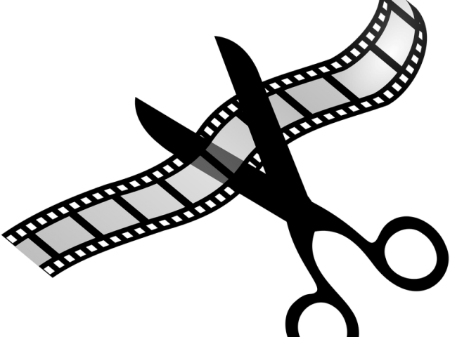 Black And White Library Open Bible Free Download - Video Editing Clipart (640x480), Png Download