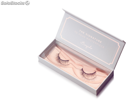 Diseño Para Caja De Pestañas (500x334), Png Download