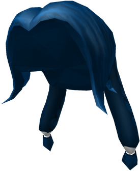 Blue Braids - Blue Braids On Roblox Character (420x420), Png Download