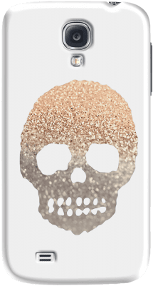 Agenda 2017 Gatsby Gold Skull Par Juniqe (300x400), Png Download